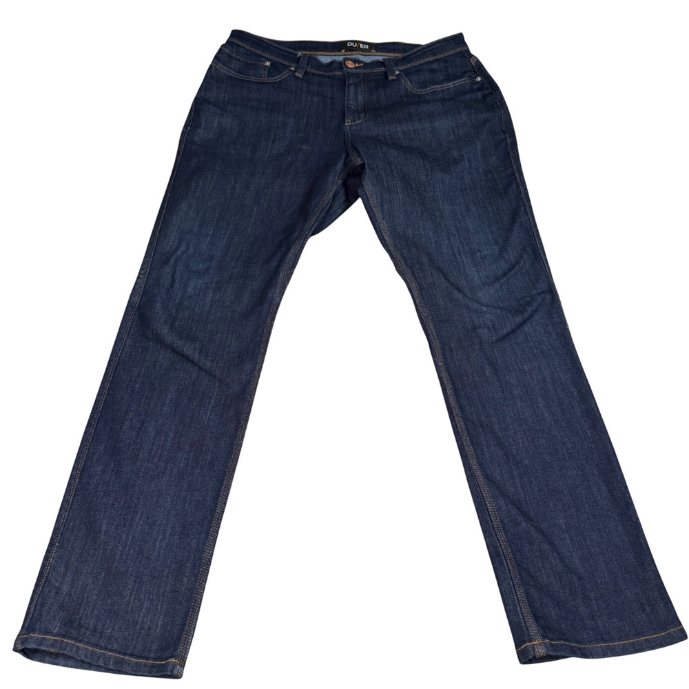 DU/ER Performance Denim Relaxed Fit Jeans Dark Indigo MFLR3002 Mens 38x32 L2X